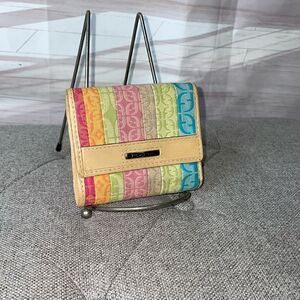 Fossil Canvas Compact Wallet